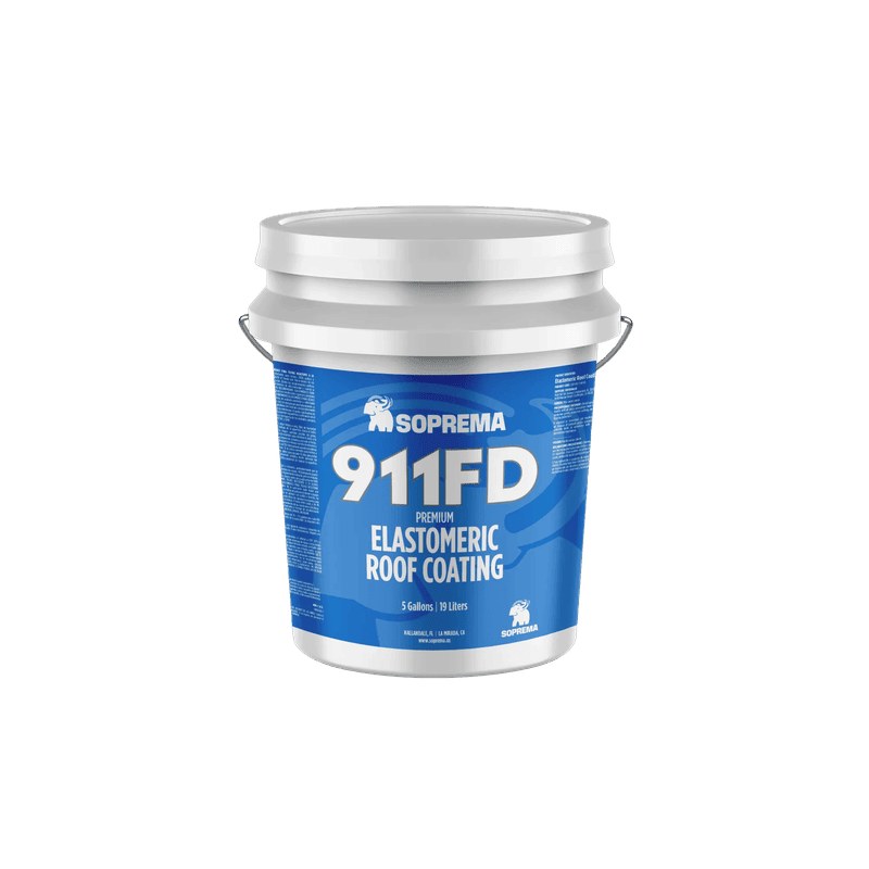 SOPREMA 911FD RAIN-RESISTANT ELASTOMERIC ROOF COATING