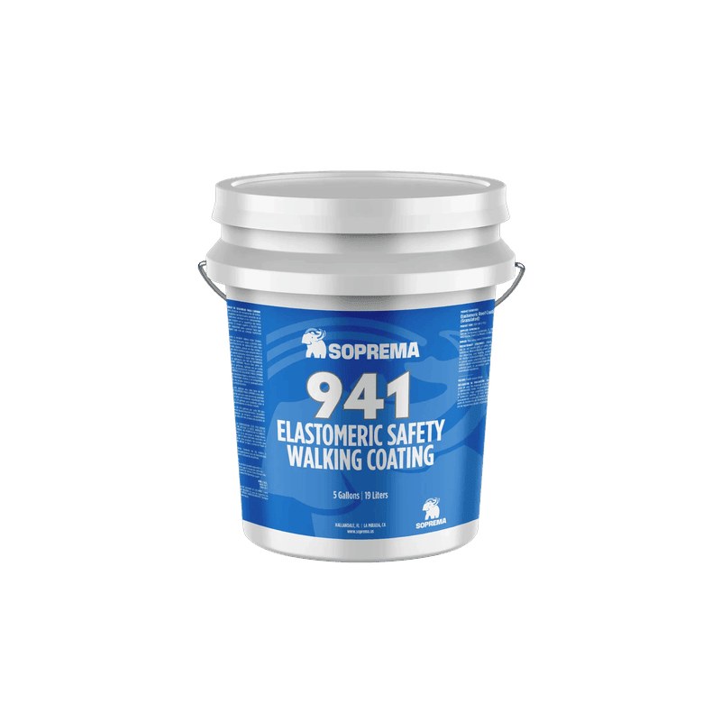 SOPREMA 941 ELASTOMERIC SAFETY WALKING COATING